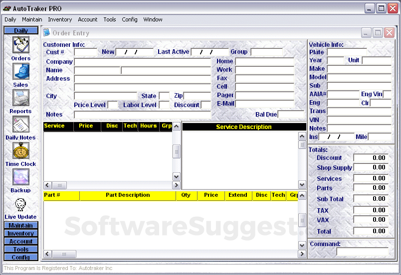 AutoTraker Small Screenshot 1